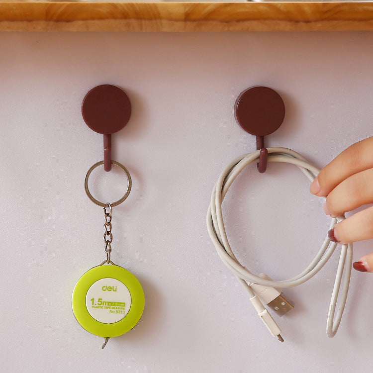 Punch-Free Sticky Wall Hooks for Renters & Small Spaces