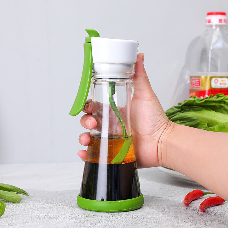 Salad Dressing Mixer Cup with Built-In Measuring Scale
