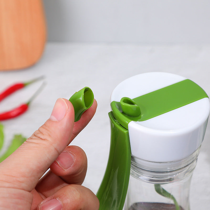 Salad Dressing Mixer Cup with Built-In Measuring Scale