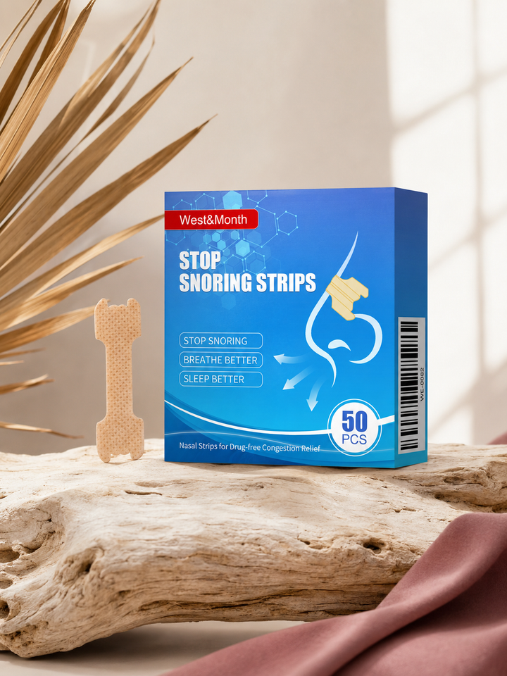 Stop Snoring Strips – Drug‑Free Nasal Breathing Aid