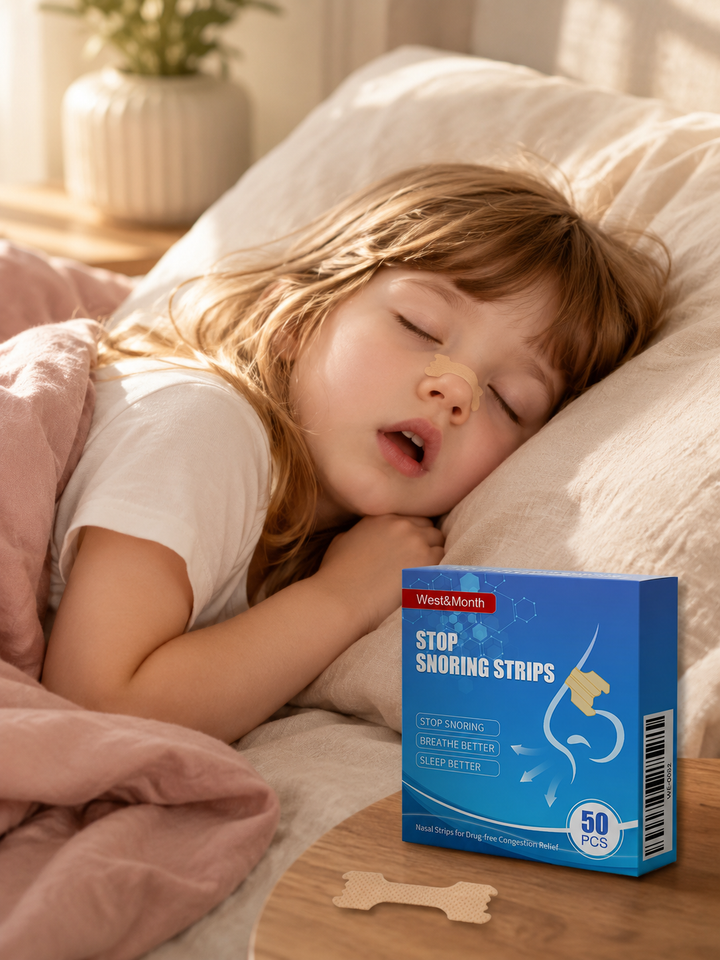 Stop Snoring Strips – Drug‑Free Nasal Breathing Aid