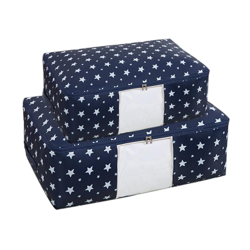 Clear-Window Storage Bags for Duvets and Clothes