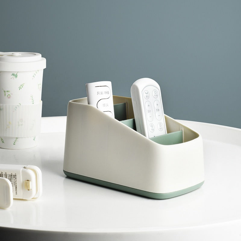 Remote Control Desk Organizer for Tidy Dorm Surfaces