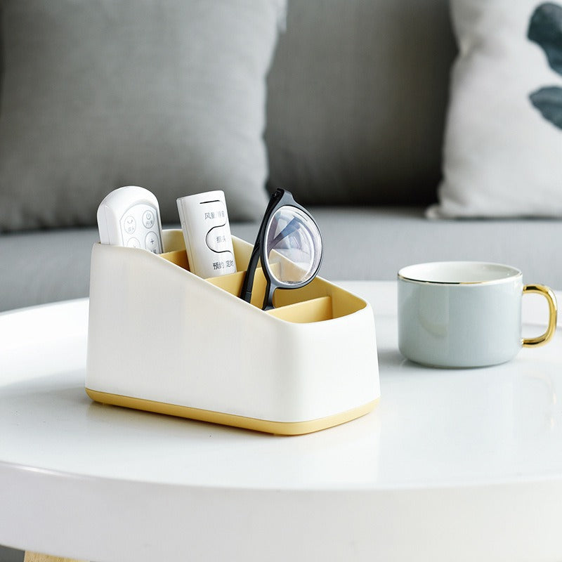 Remote Control Desk Organizer for Tidy Dorm Surfaces