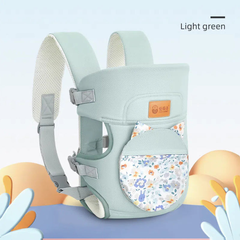 Baby Carrier for Hands-Free Breathable Front Carrying