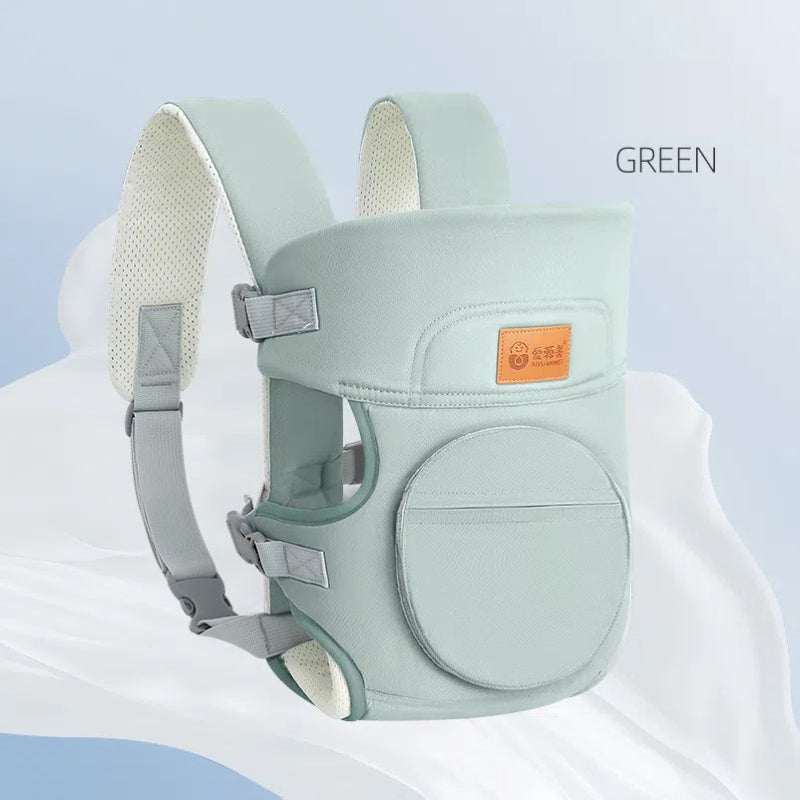 Baby Carrier for Hands-Free Breathable Front Carrying