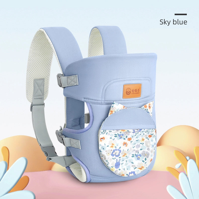 Baby Carrier for Hands-Free Breathable Front Carrying