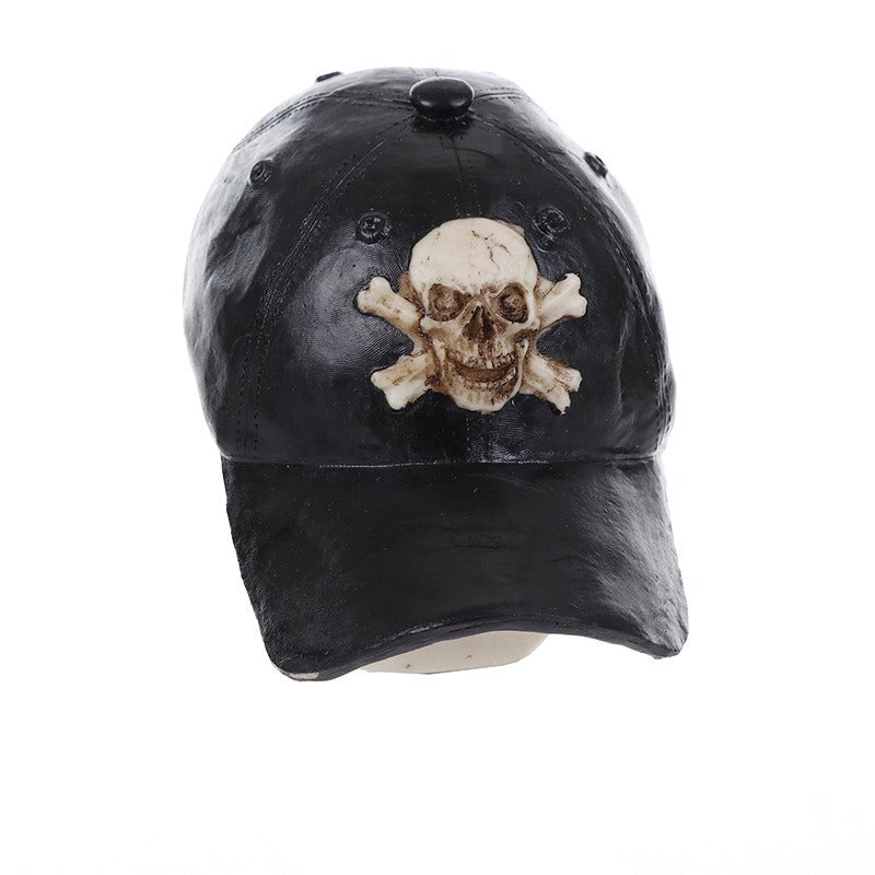 Street Dance Skull Ornament, Gothic Streetwear Decor