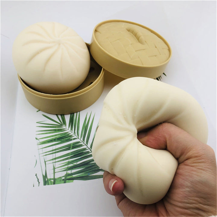 Bun-Shaped Sensory Fidget Toy for Quick Stress Relief