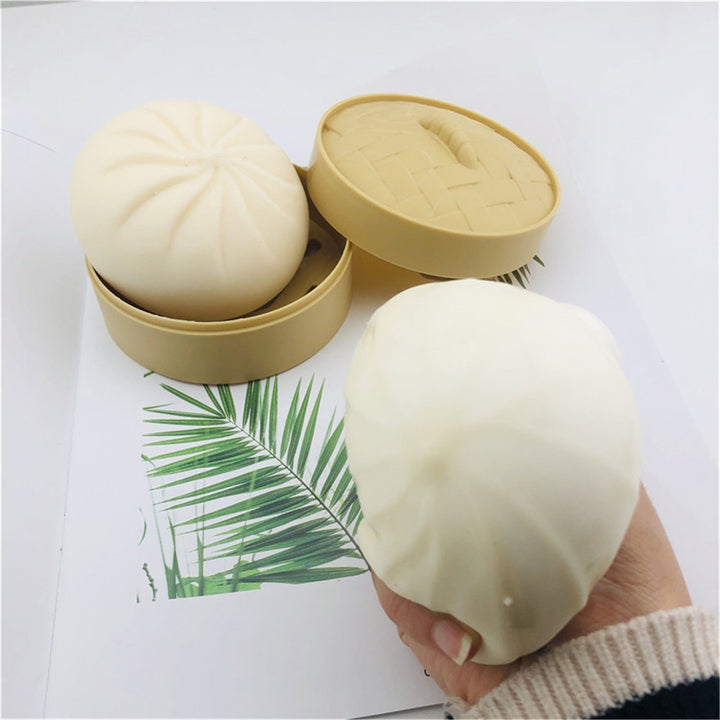 Bun-Shaped Sensory Fidget Toy for Quick Stress Relief