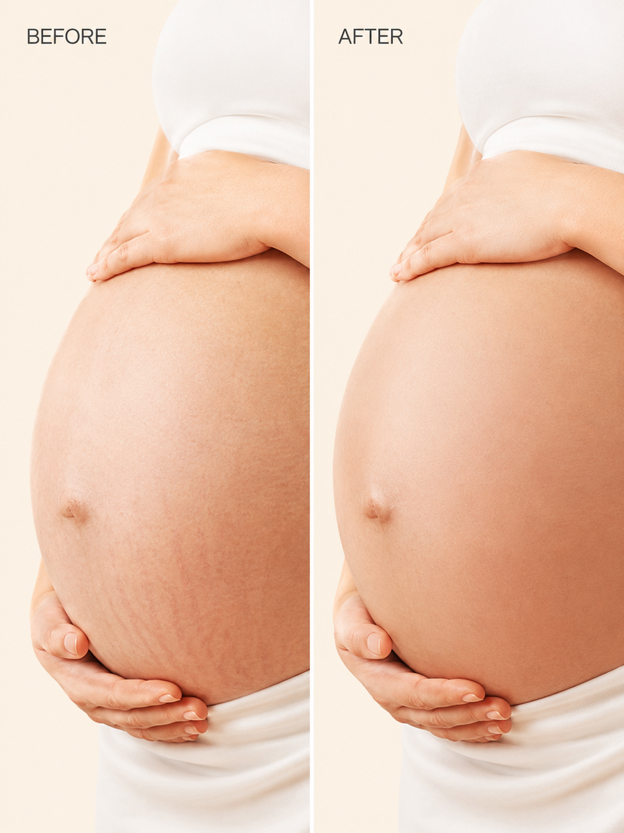 Stretch Mark Oil — Fade Marks and Restore Elasticity