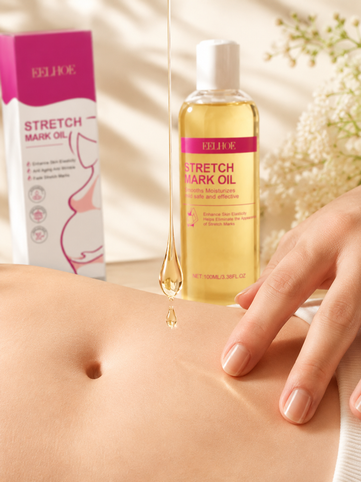 Stretch Mark Oil — Fade Marks and Restore Elasticity