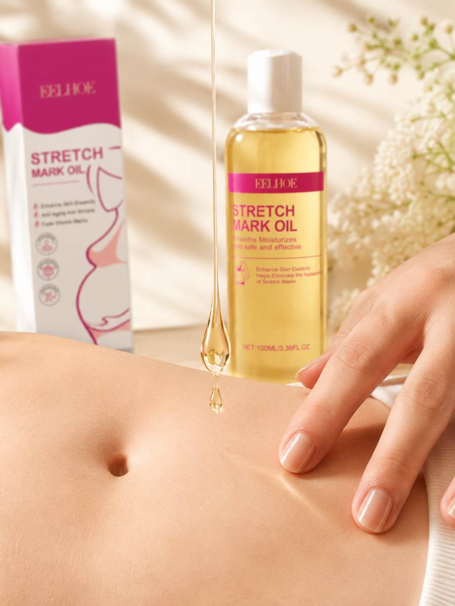 Stretch Mark Oil — Fade Marks and Restore Elasticity