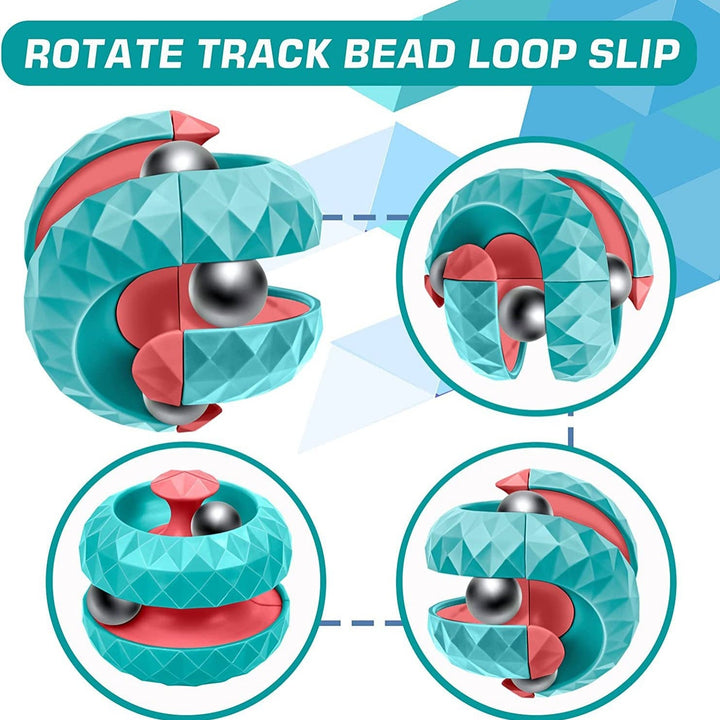 Ball Track Fidget Toy for Satisfying Screen-Free Play