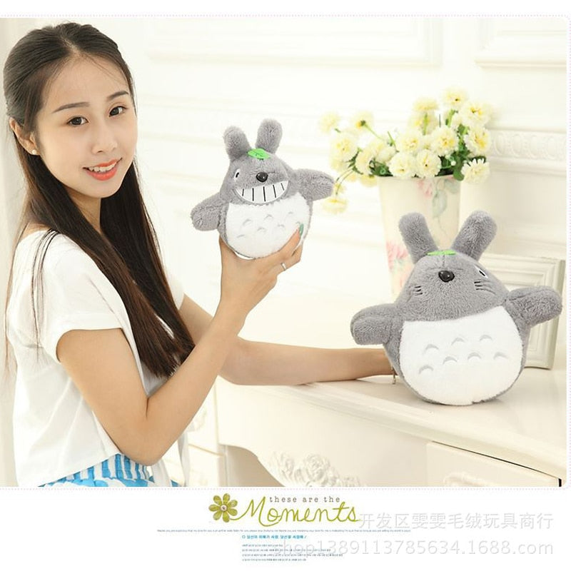 Large Totoro-Inspired Plush Toy for Cozy Room Decor