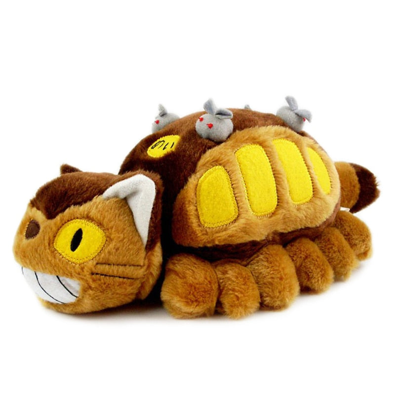 Catbus-Inspired Plush Toy for Whimsical Ghibli Gifts