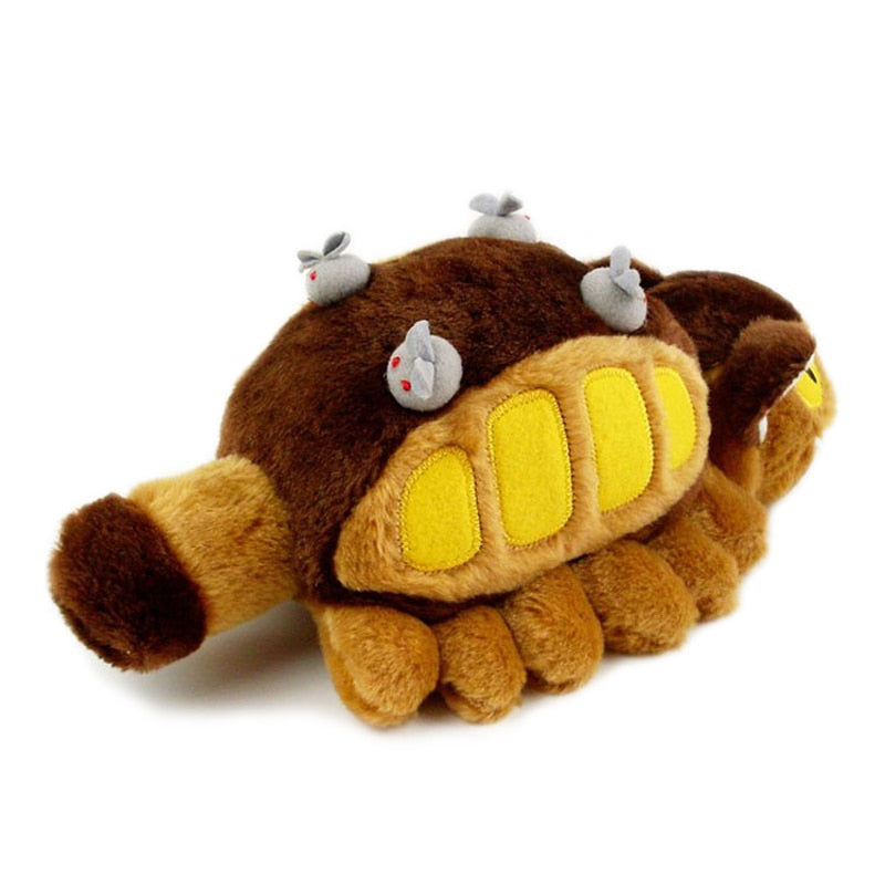 Catbus-Inspired Plush Toy for Whimsical Ghibli Gifts