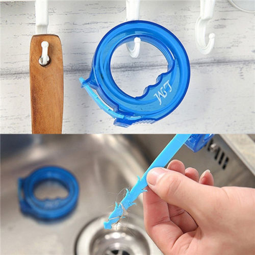 Hair Drain Clog Remover Snake Tool for Sinks & Tubs