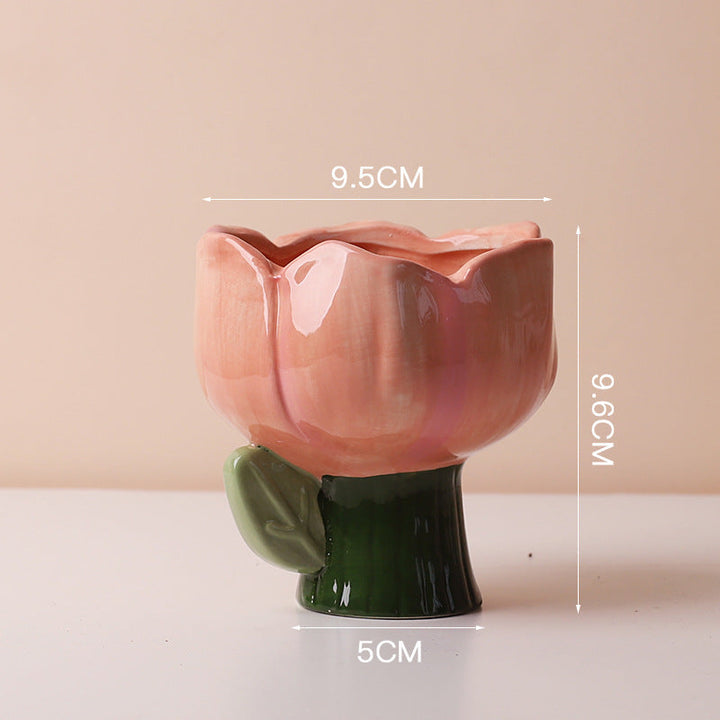 Ceramic Succulent Planters for Whimsical Small Spaces