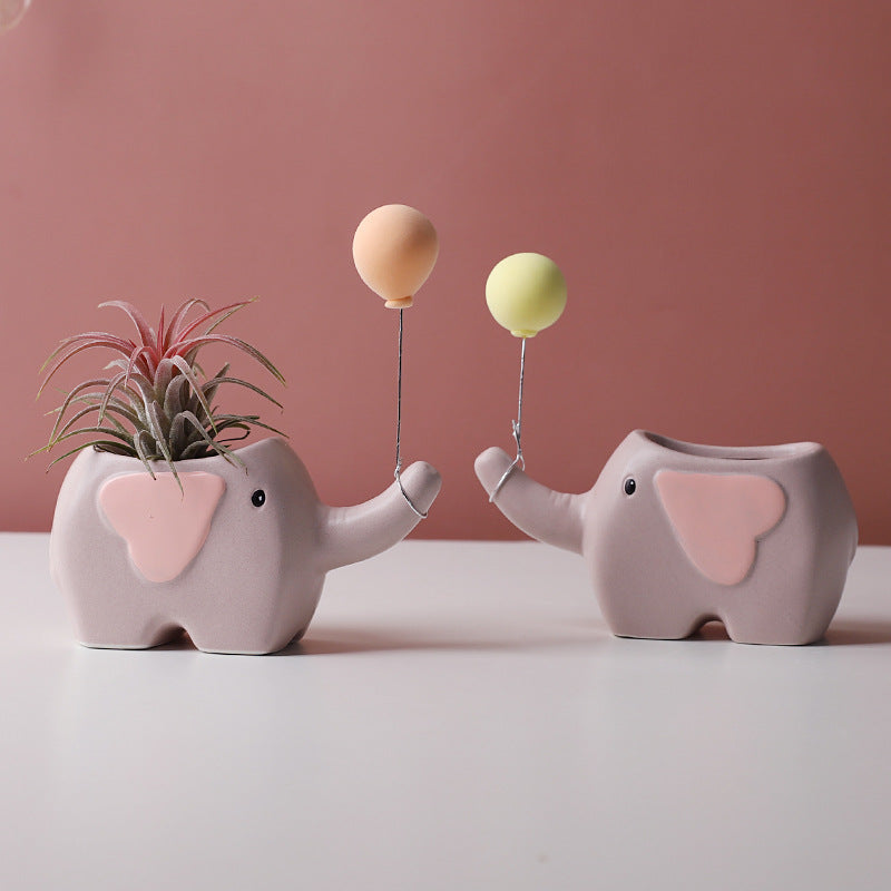 Ceramic Succulent Planters for Whimsical Small Spaces