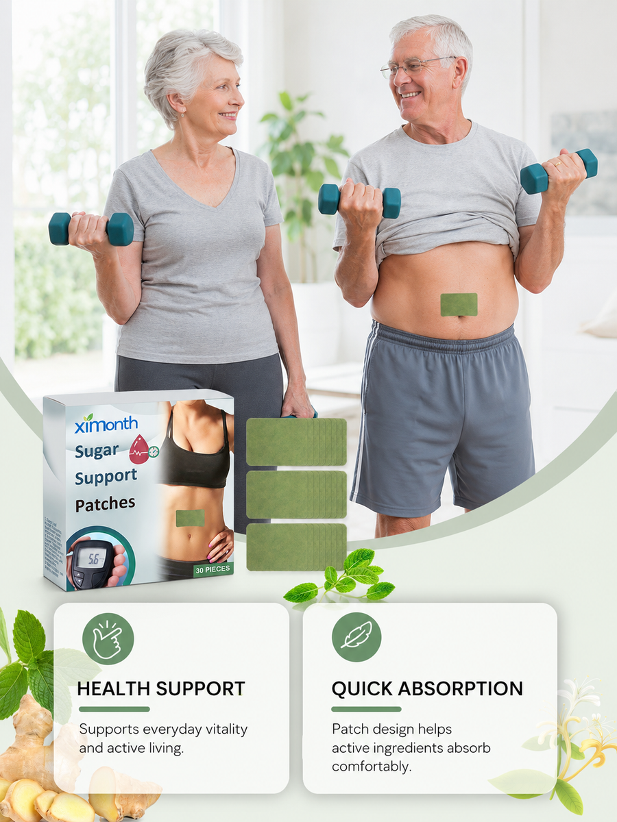 Sugar Support Transdermal Patches — Balanced Blood Sugar