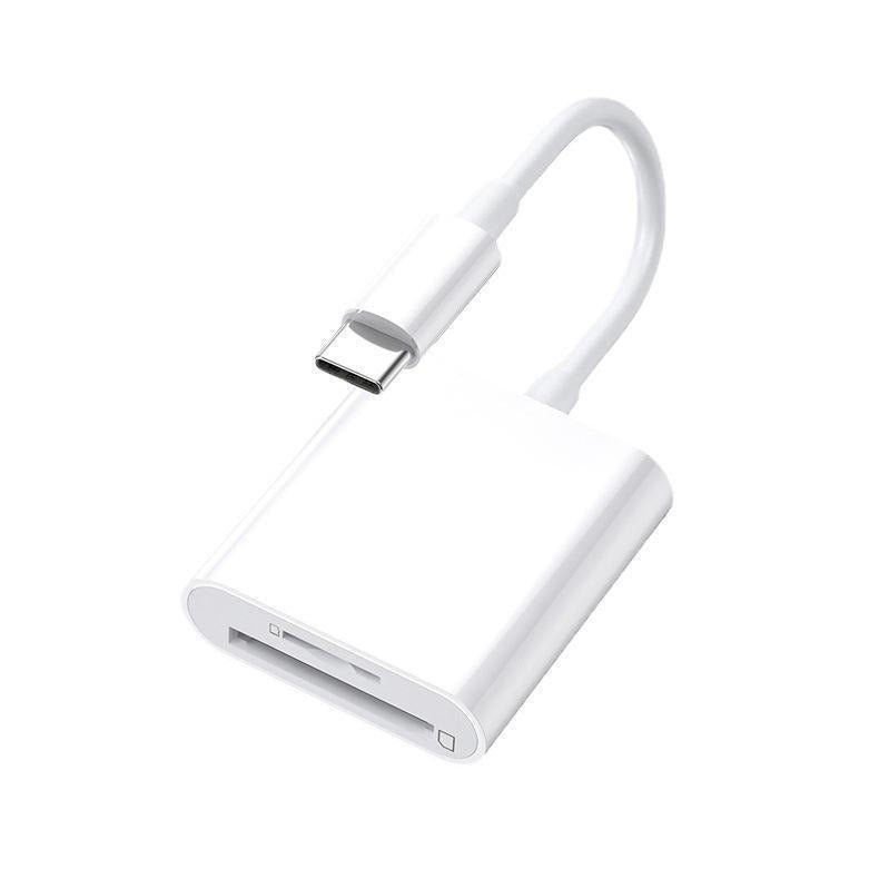 SD and microSD Card Reader for iPhone, No App Needed