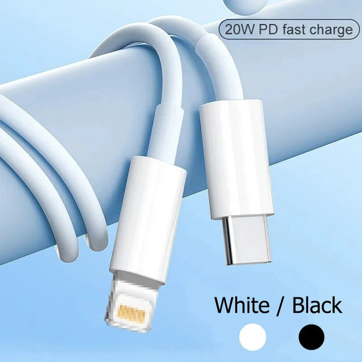 USB-C to Lightning iPhone Cable, 20W PD Fast Charge