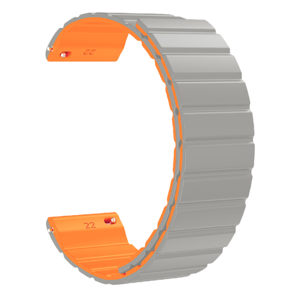 Magnetic Silicone Watch Strap for Huawei & Samsung