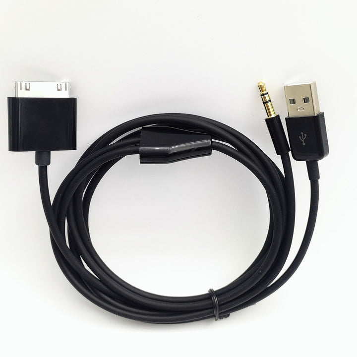 iPhone 4S Car AUX and Charging Cable, 1.5 Meter