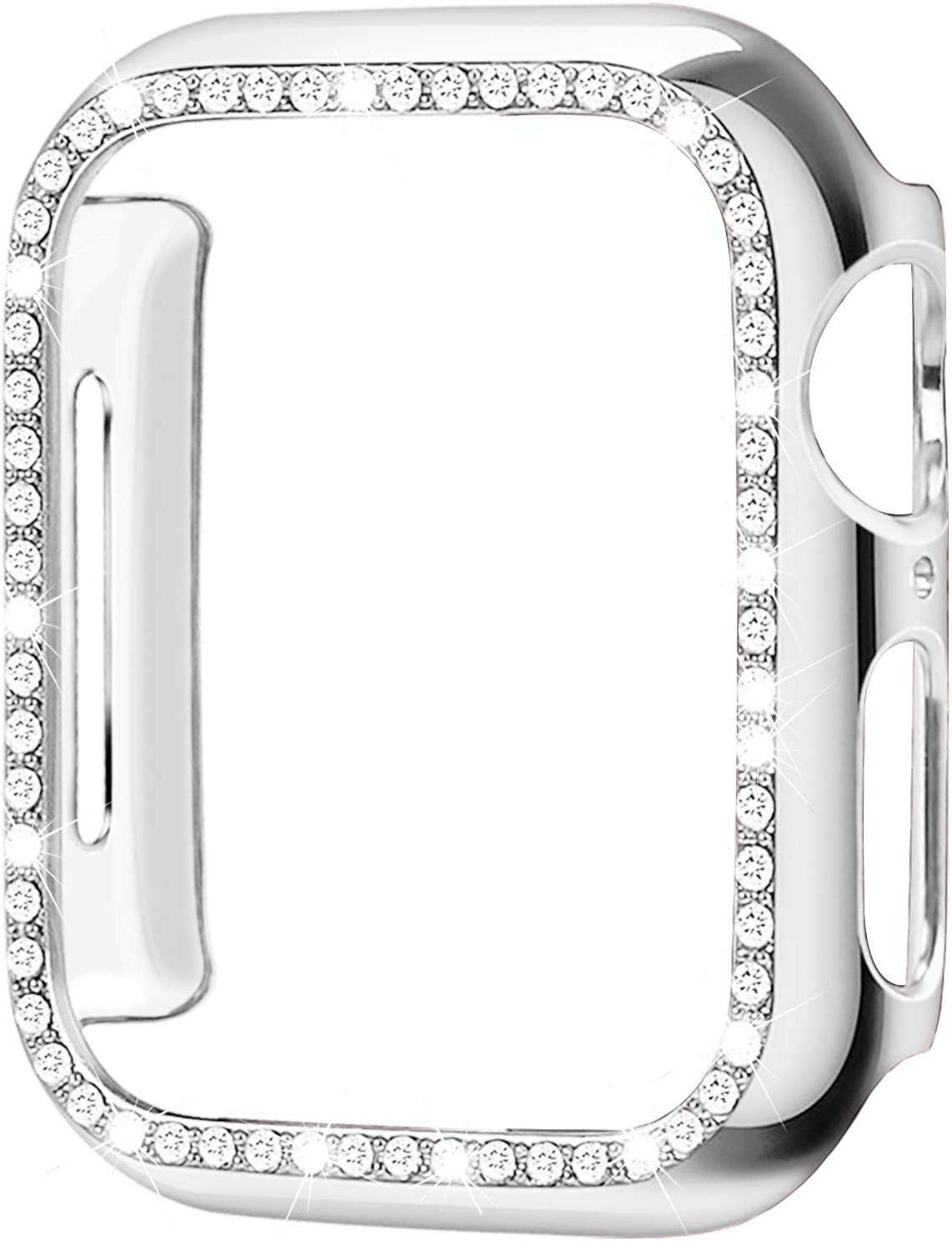 Rhinestone Apple Watch Case 41mm 45mm Bling Protection