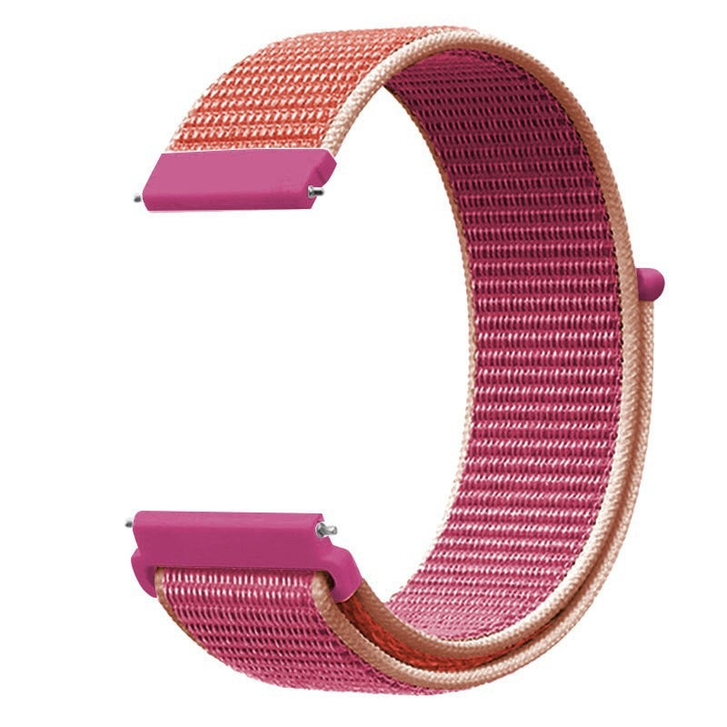 Nylon Loop Watch Band 20mm 22mm in 8 Quick-Swap Colors