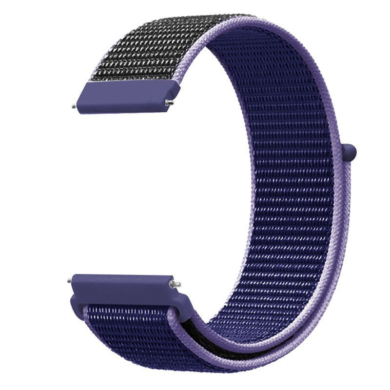 Nylon Loop Watch Band 20mm 22mm in 8 Quick-Swap Colors