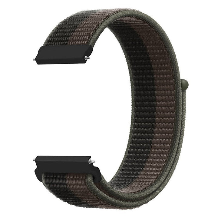 Nylon Loop Watch Band 20mm 22mm in 8 Quick-Swap Colors