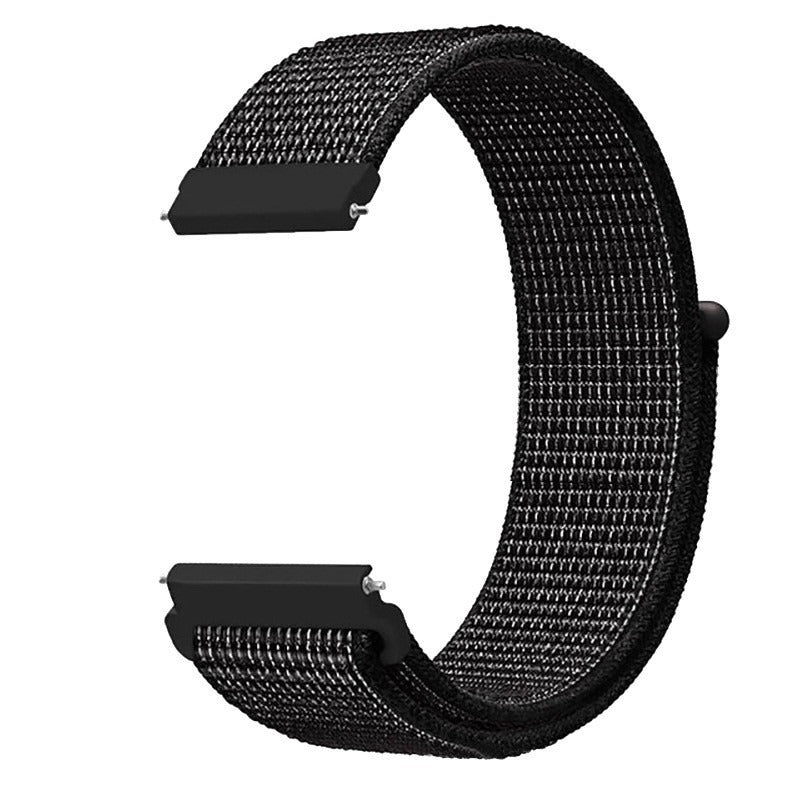 Nylon Loop Watch Band 20mm 22mm in 8 Quick-Swap Colors