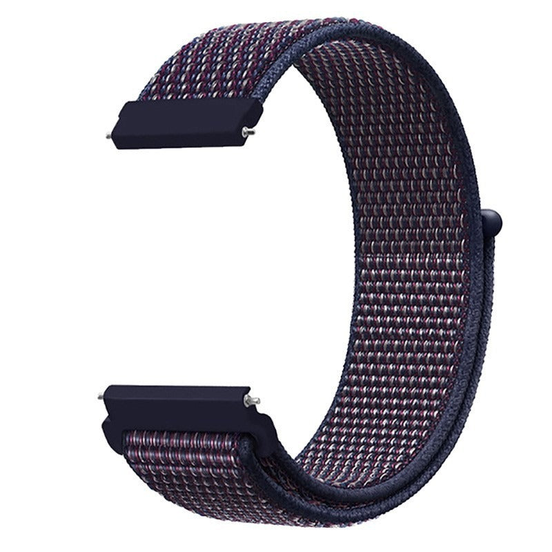 Nylon Loop Watch Band 20mm 22mm in 8 Quick-Swap Colors