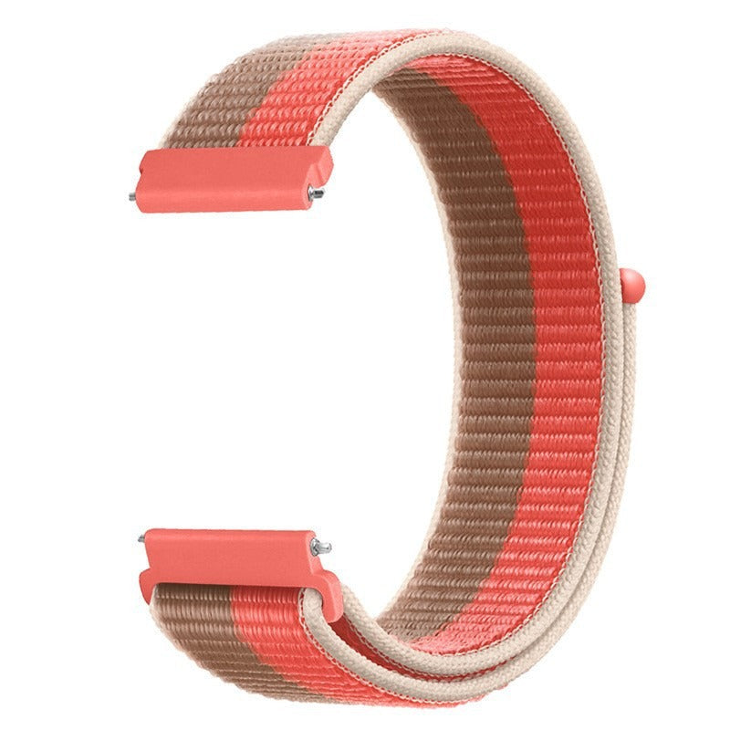 Nylon Loop Watch Band 20mm 22mm in 8 Quick-Swap Colors