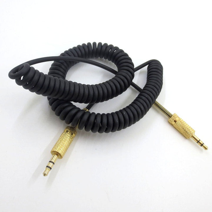 Marshall Woburn Aux Cable: Replacement 3.5mm Coiled Cord