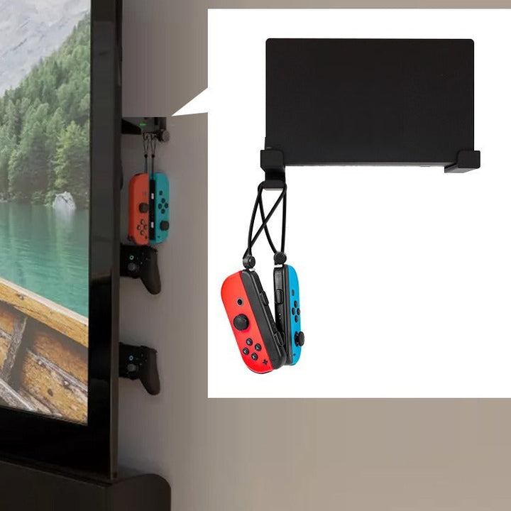 Nintendo Switch Wall Mount with Ring-Con Hooks