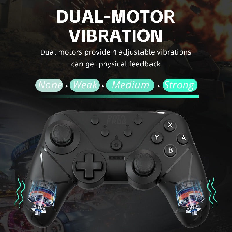 Wireless Switch Controller with Turbo & Dual Vibration
