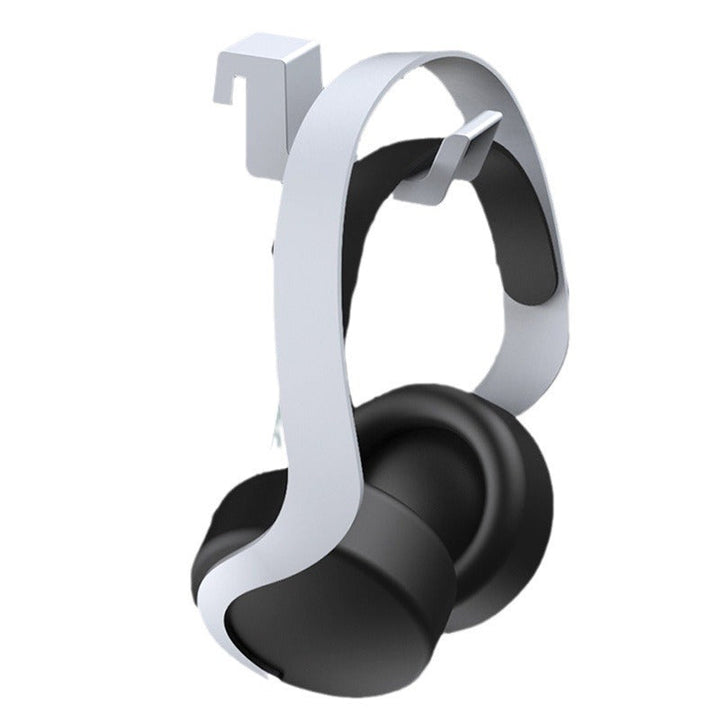 PS5 Headset Holder with Silicone Pad for Console Side