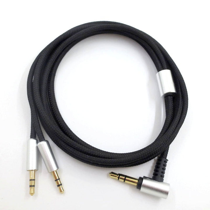 Braided Replacement Headphone Cable with Inline Remote