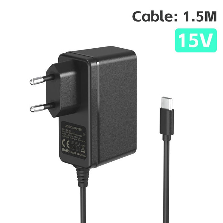 Nintendo Switch Charger 15V Fast Charging USB-C Adapter