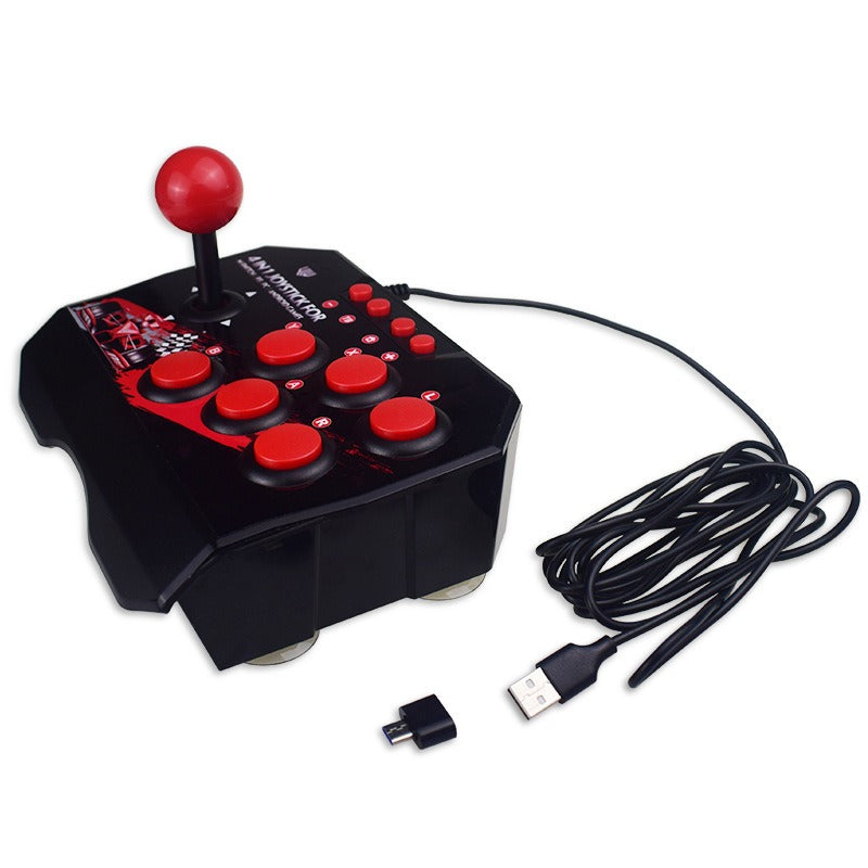 Wired Arcade Fight Stick for Switch, PS3, PC & Android