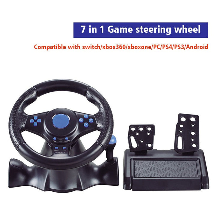 Racing Wheel with Pedals for Switch, Xbox, PS4 & PC
