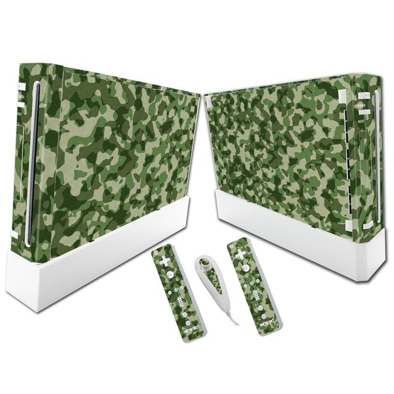Wii Console Vinyl Skin Set with Full-Coverage Wraps