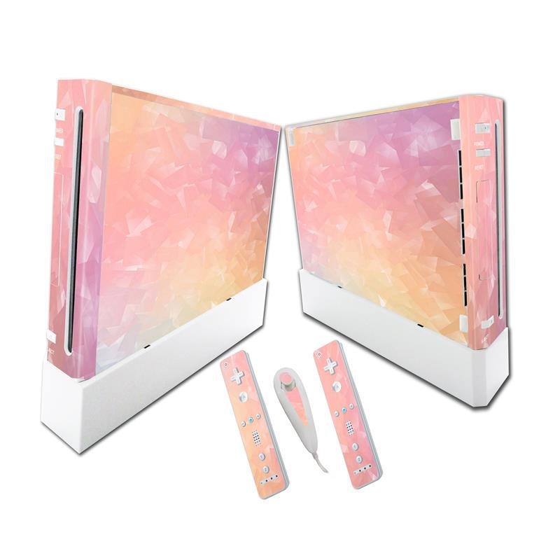 Wii Console Vinyl Skin Set with Full-Coverage Wraps