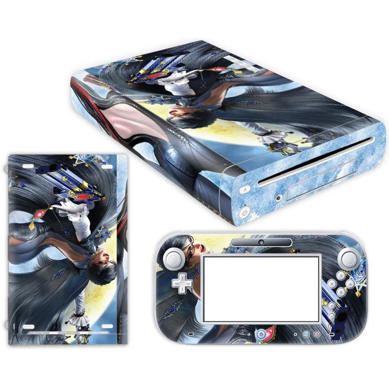 Wii U Anime Skin Sticker Set for Console and GamePad