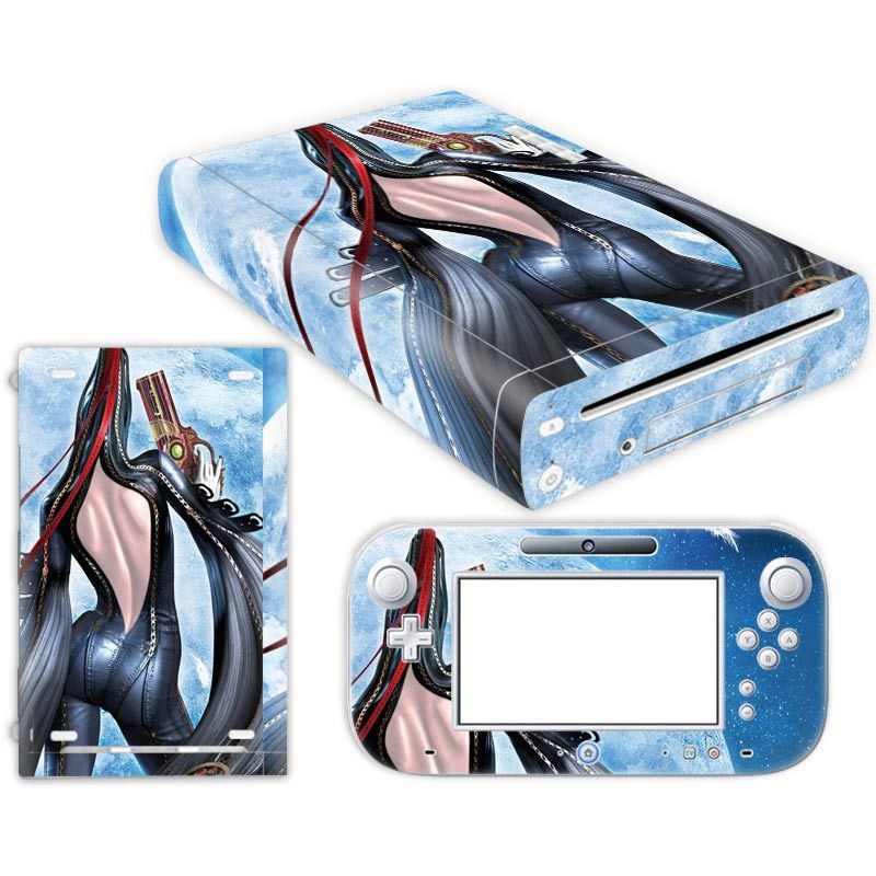 Wii U Anime Skin Sticker Set for Console and GamePad