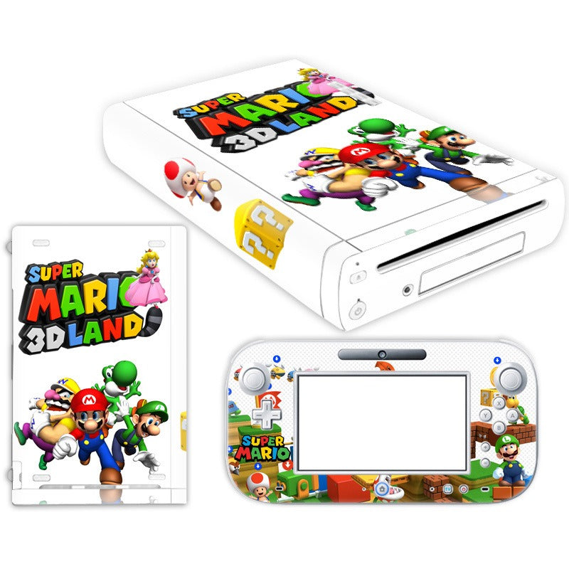 Wii U Anime Skin Sticker Set for Console and GamePad