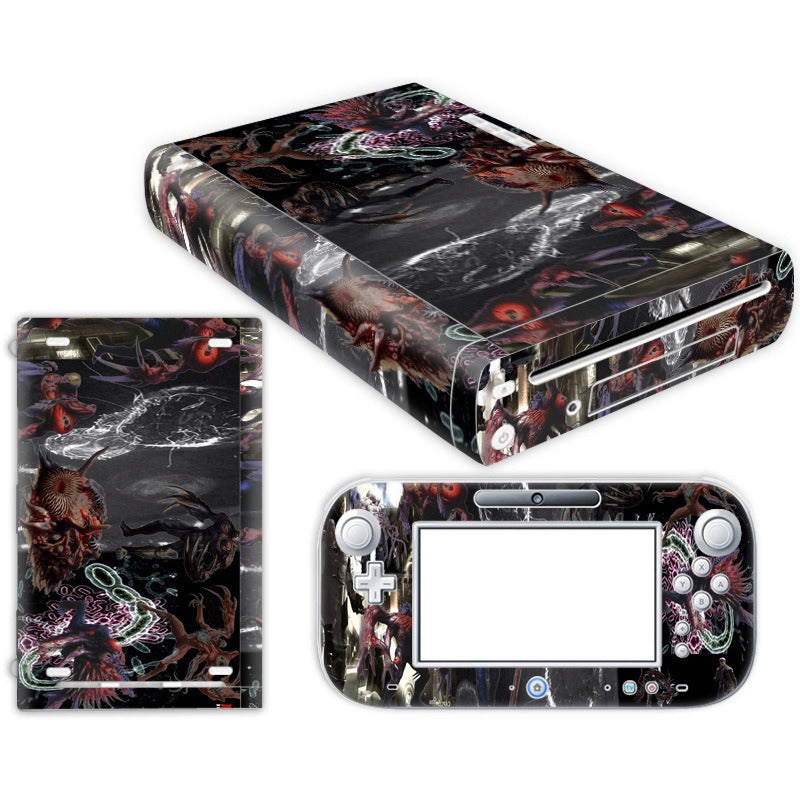 Wii U Anime Skin Sticker Set for Console and GamePad